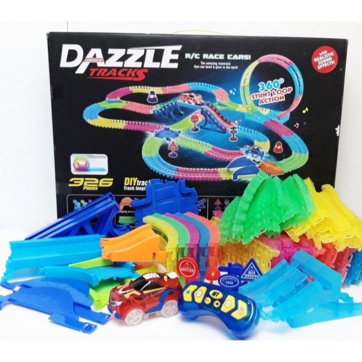 Гоночная трасса DAZZLE TRACKS (326 деталей) 655 см