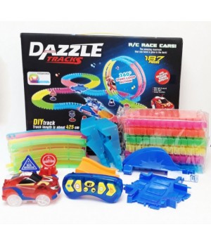 Гоночная трасса DAZZLE TRACKS (187 деталей) 425 см
