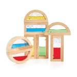 Набір стандартних блоків Guidecraft Block Play Кольорова вода (G3013)