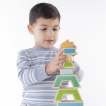 Набір дерев'яних блоків Guidecraft Manipulatives Чергування і поєднання (G6735)