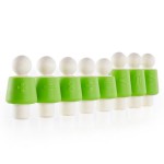 Тактильний навчальний набір Guidecraft Block Science Математичні знаки (G2310P)