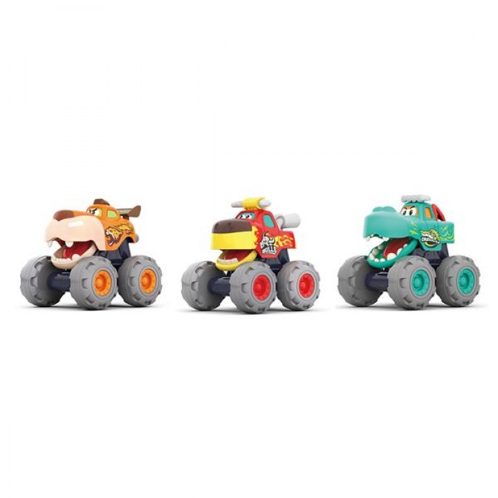 Набір іграшкових машинок Hola Toys Монстр-тракі (A3151)