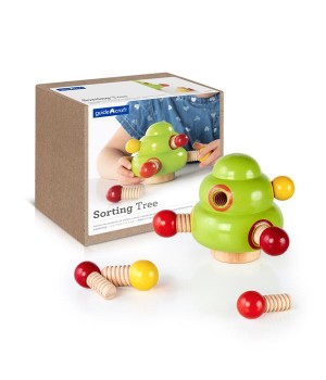 Дерев'яний сортер Guidecraft Manipulatives Деревце (G6740)