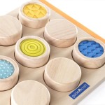 Тактильний сортер Guidecraft Manipulatives Кольорові фактури (G5077)
