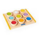 Тактильний сортер Guidecraft Manipulatives Кольорові фактури (G5077)