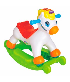 Гойдалка-каталка Hola Toys Поні з музикою (987)