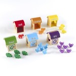 Набір-сортер Guidecraft Manipulatives Хто в будиночку (G5059)