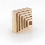 Набір блоків Guidecraft Block Play Кольорова Пірамідка Guidecraft (G5066)