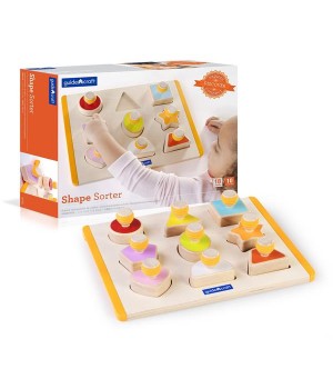 Сортер Guidecraft Manipulatives Форми з ручками (G6742)