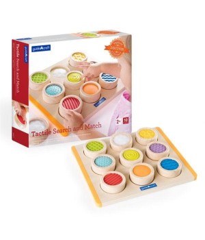 Тактильний сортер Guidecraft Manipulatives Кольорові фактури (G5077) Тактильний сортер Guidecraft Manipulatives Кольорові фактури (G5077)