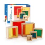 Набір блоків Guidecraft Block Play Кольорова Пірамідка Guidecraft (G5066)
