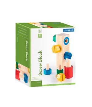 Ігровий набір Guidecraft Manipulatives Блок з гвинтами (G2003)