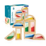 Набір стандартних блоків Guidecraft Block Play Кольоровий пісок (G3014)