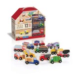 Набір вантажівок Guidecraft Block Play до Дорожньої системи, 12 шт. (G6718)