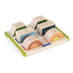 Набір дерев'яних блоків Guidecraft Manipulatives Чергування і поєднання (G6735)