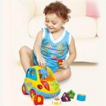 Іграшка-сортер Hola Toys Розумний автобус (896)