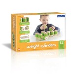 Тактильна гра Guidecraft Manipulatives Вагові циліндри (G5085)