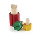 Ігровий набір Guidecraft Manipulatives Блок з гвинтами (G2003)