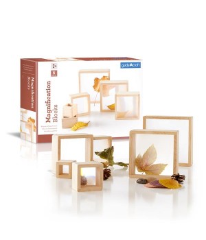 Набір блоків Guidecraft Natural Play Лупа, 10 шт. (G3018)