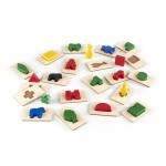 Пазл-сортер Guidecraft Manipulatives Форми і фігури, в мішечку (G5060)
