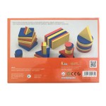 Навчальний набір Viga Toys Логічні блоки Д'єнеша (56164U)