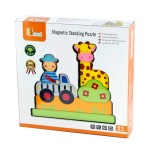 Магнітна дерев'яна іграшка Viga Toys Зоопарк (59702)