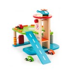 Дерев'яний ігровий набір Viga Toys Паркінг, 3 рівня (59963)