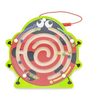 Магнітний лабіринт Viga Toys Жук сонечко (59964)