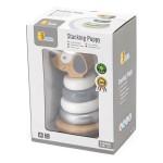 Дерев'яна пірамідка Viga Toys Собачка, неваляшка (51613)