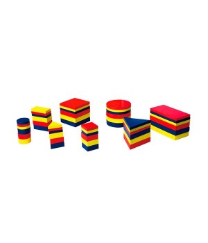 Навчальний набір Viga Toys Логічні блоки Д'єнеша (56164U)
