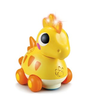 Каталка Hola Toys Стегозавр (6110D)