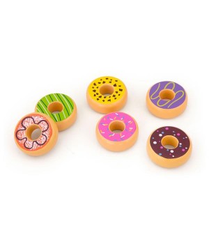 Іграшкові продукти Viga Toys Дерев'яні пончики (51604)