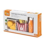 Іграшкові продукти Viga Toys Нагетси з картоплею фрі та соком (51603)