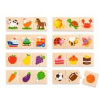 Логічний пазл Viga Toys Що до чого підходить, 24 ел. (51608)