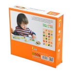 Логічний пазл Viga Toys Що їдять звірятка, 24 ел. (51607)