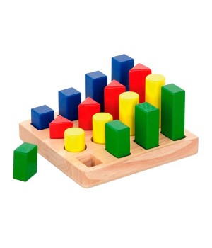Дерев'яний сортер Viga Toys Фігури і розміри (51367)