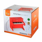 Музична іграшка Viga Toys Перше піаніно, червоний (50947)