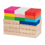 Дерев'яні будівельні кубики Viga Toys Архітектурні блоки, 250 шт. (50956)