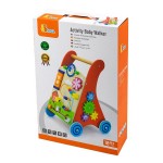 Дитячі ходунки-каталка Viga Toys з бізібордом (50950)