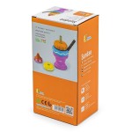 Іграшкові продукти Viga Toys Дерев'яна пірамідка-морозиво, рожевий (51321)