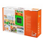 Дитяча кухня Viga Toys з дерева з посудом (50957)