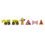 Набір для залізниці Viga Toys Дорожні роботи (50813)