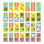 Дерев'яне доміно Viga Toys Фермерські звірята (51306)