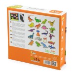 Набір магнітів Viga Toys Динозаври, 20 шт. (50289)