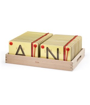 Навчальний набір Viga Toys Вчимося писати Англійські великі літери (50337)