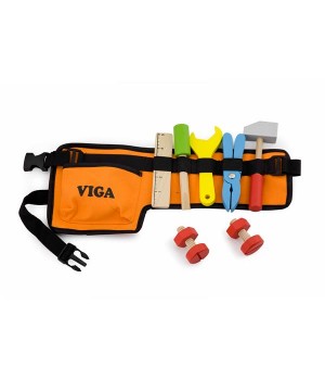 Дерев'яний ігровий набір Viga Toys Пояс з інструментами (50532)