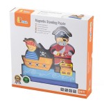 Магнітна дерев'яна іграшка Viga Toys Пірат (50077)