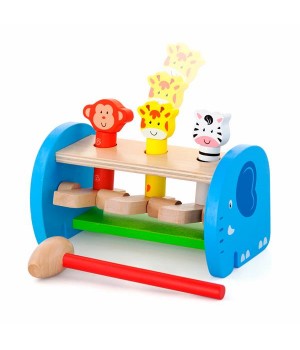 Стукалка Viga Toys Звірята (50683)