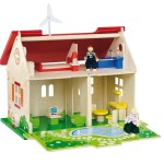 Дерев'яний ігровий набір Viga Toys Ляльковий будиночок (50349)