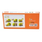 Набір іграшкових машинок Viga Toys Будтехніка, 6 шт. (50541)